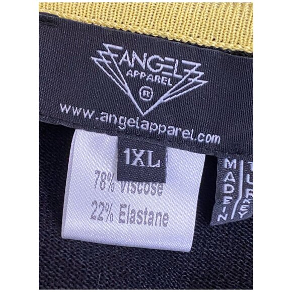 Angel Apparel NWT $163 Sweater Vintage Retro Striped Cardigan Women's Size 1XL - Picture 4 of 8